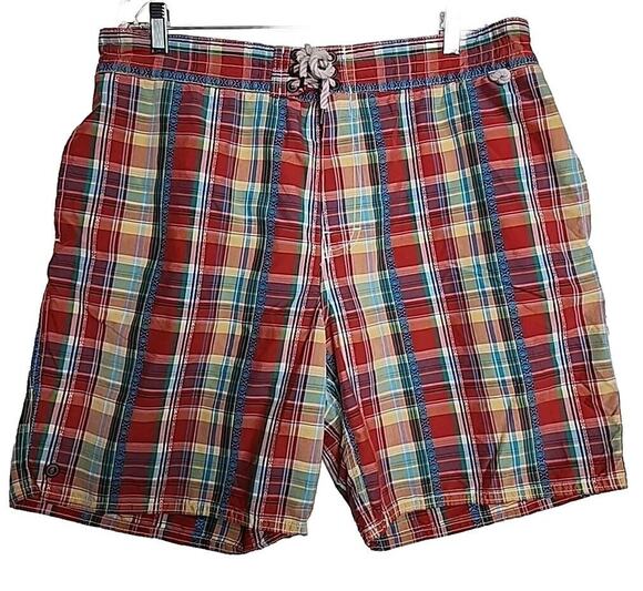 Polo Ralph Lauren Other - Polo Ralph Lauren Mens Shorts Rope Tie Front Plaid XLarge Preppy, College, beach